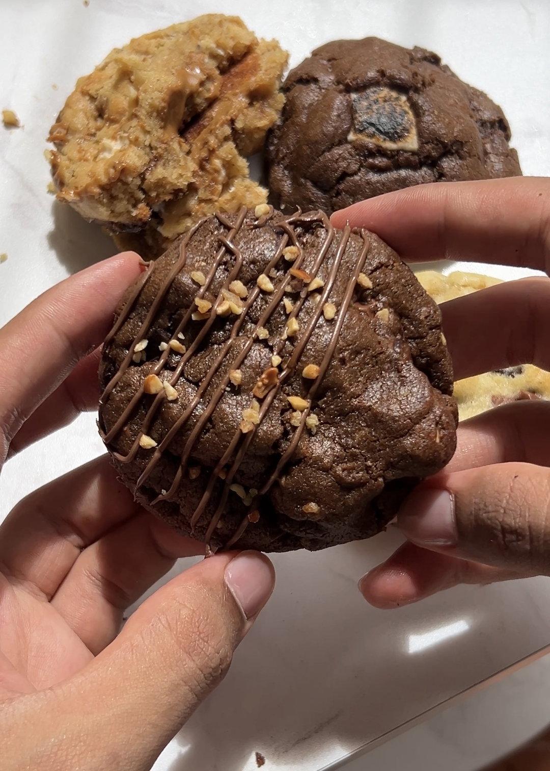 Ferrero Rocher chunk cookie