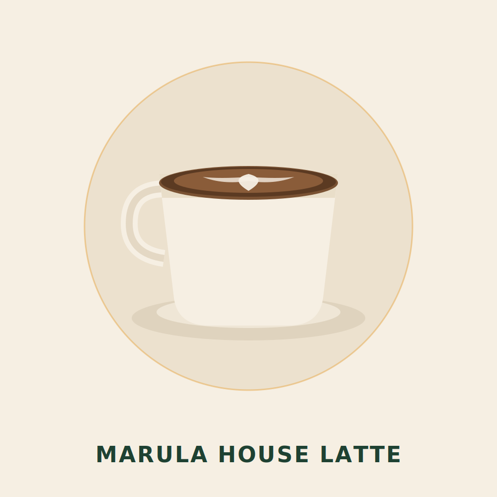 Marula House Latte