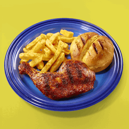 1/4 Chicken, Chips & Garlic Roll <<< Pedro's >>>
