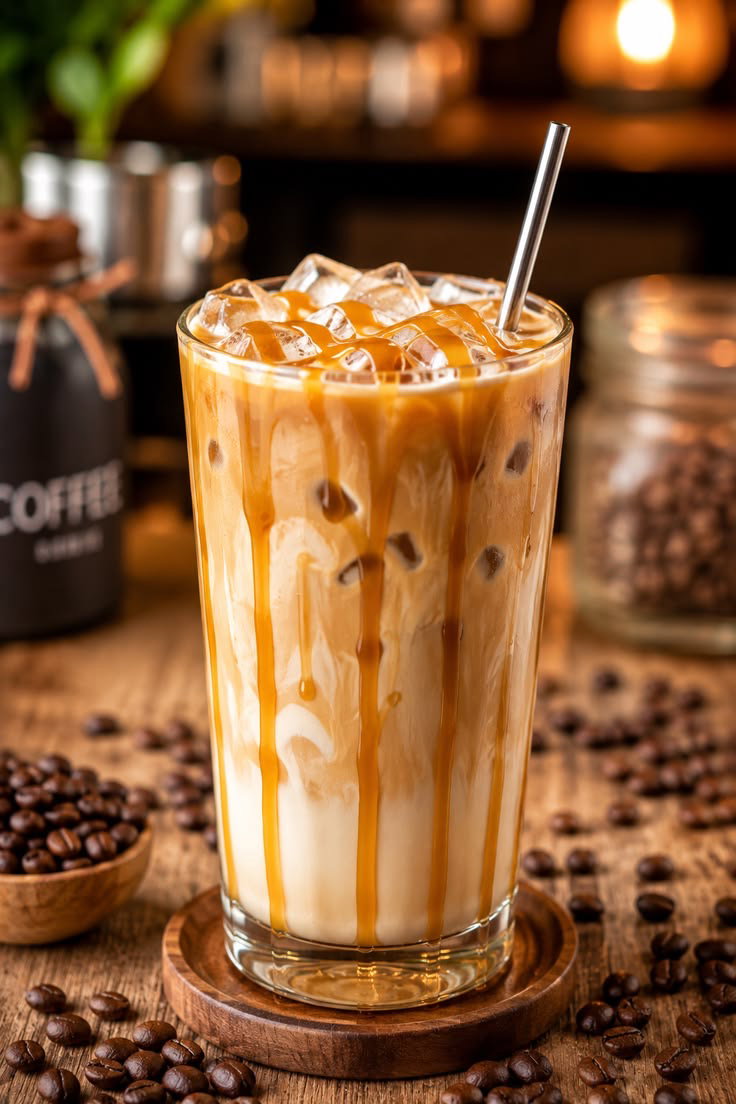موكا باردة بالكراميل (Iced Caramel Mocha)_0