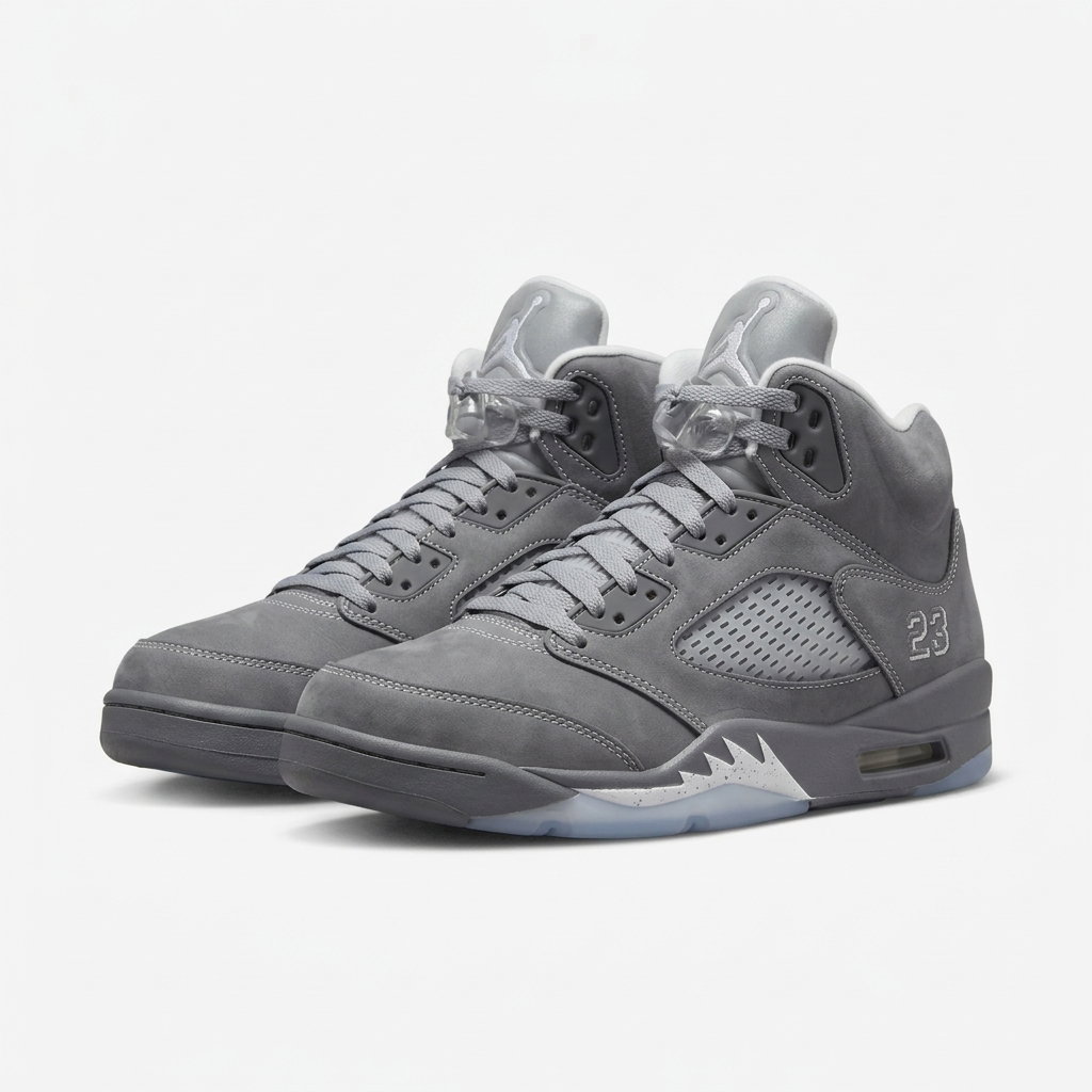 AIR JORDAN 5 RETRO ‘ Wolf Grey ‘_1