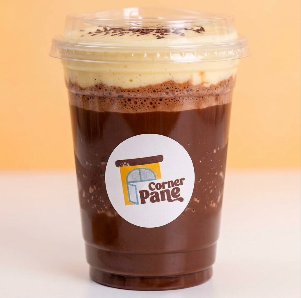 Dark Chocolate Banana Latte