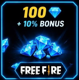 𝟭𝟬𝟬 𝗗𝗶𝗮𝗺𝗮𝗻𝘁𝗲𝘀💎 𝗙𝗙 +𝟭𝟬% 𝗕𝗼𝗻𝘂𝘀🎁