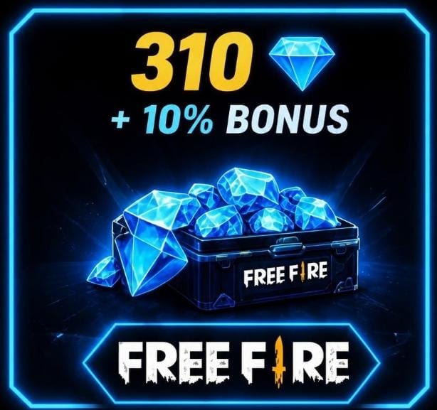 𝟯𝟭𝟬 𝗗𝗶𝗮𝗺𝗮𝗻𝘁𝗲𝘀💎 𝗙𝗙 +𝟭𝟬% 𝗕𝗼𝗻𝘂𝘀🎁
