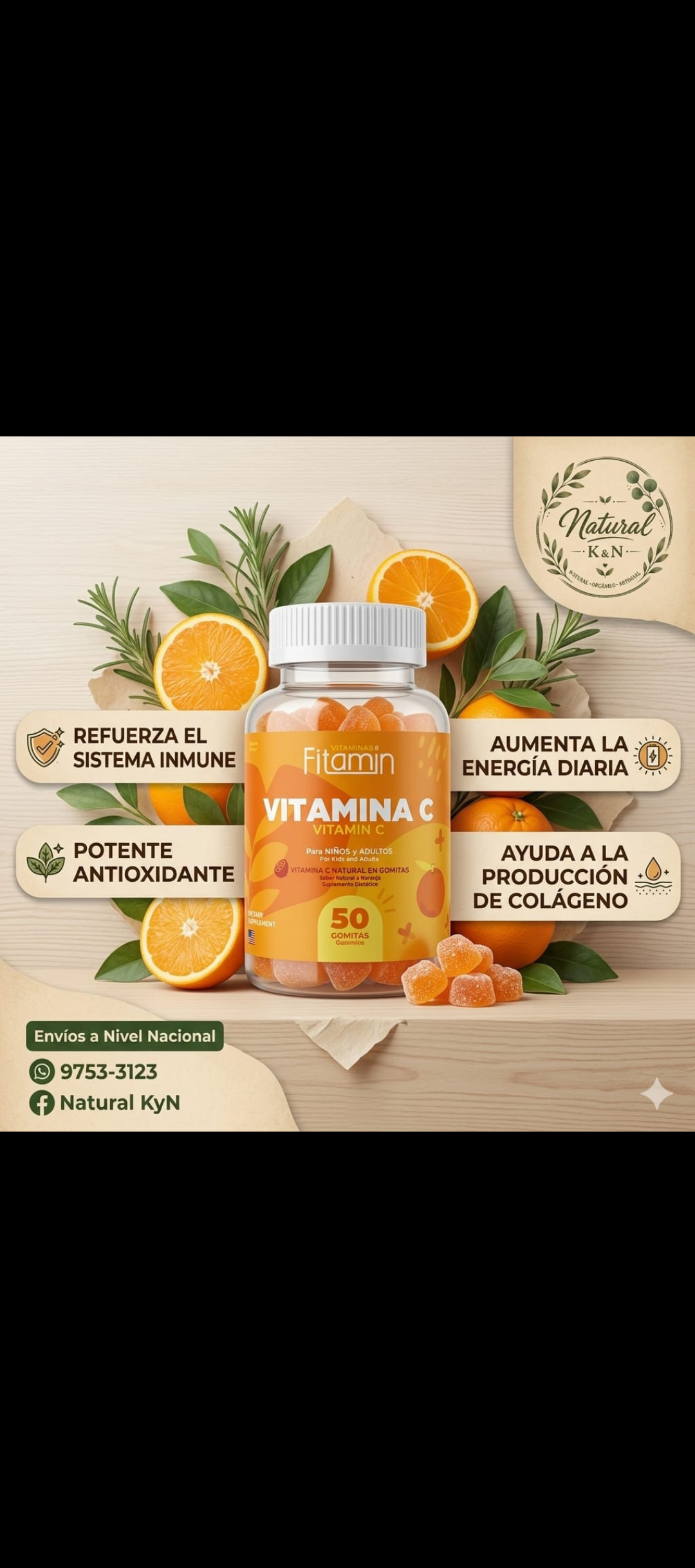 Vitamina C en Gomitas