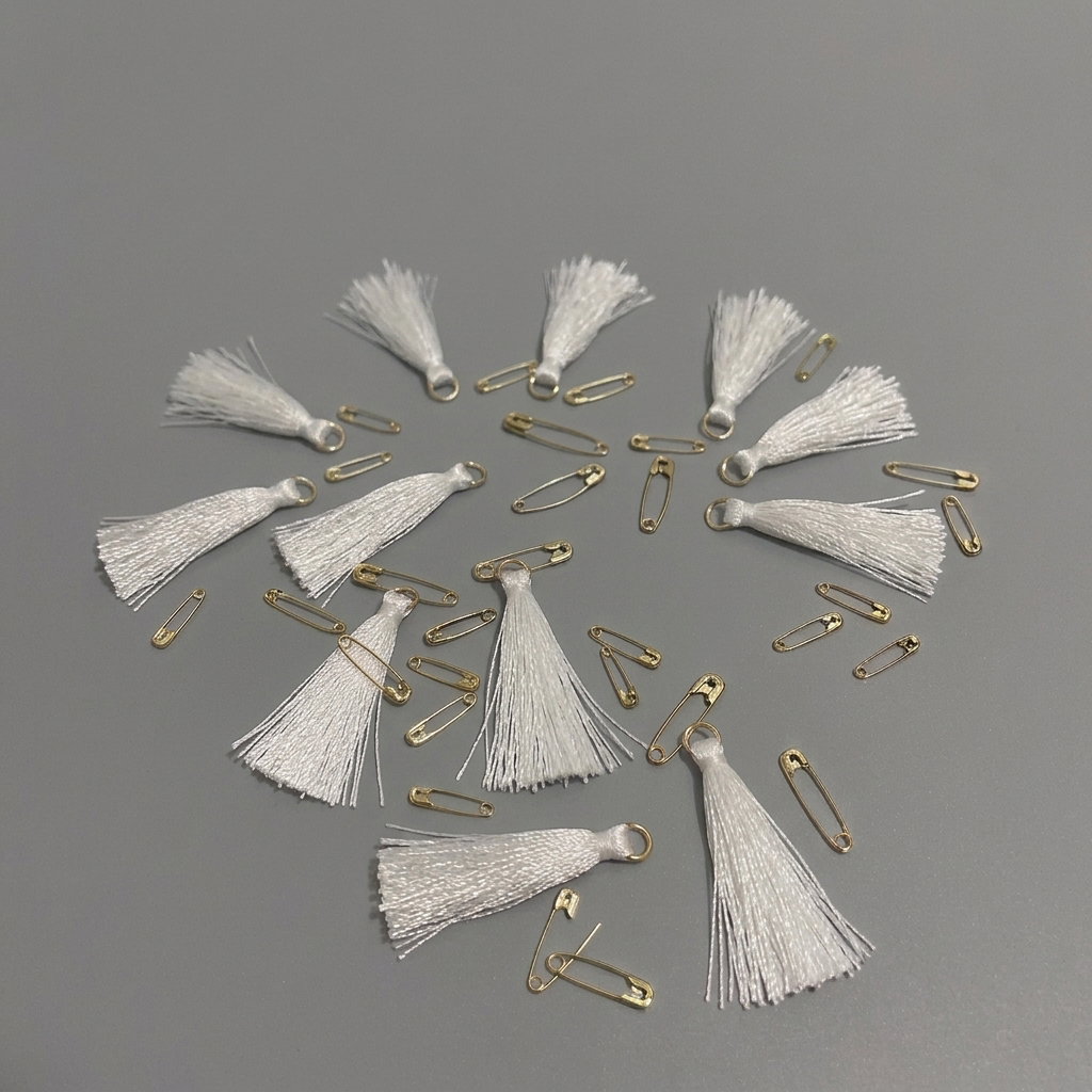 Kit de Borlas, Blanco_0