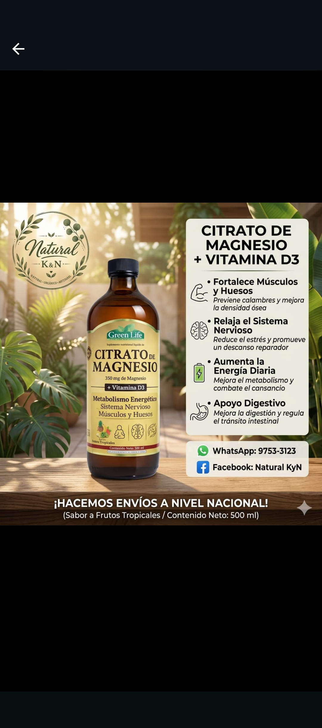 Citrato de Magnesio