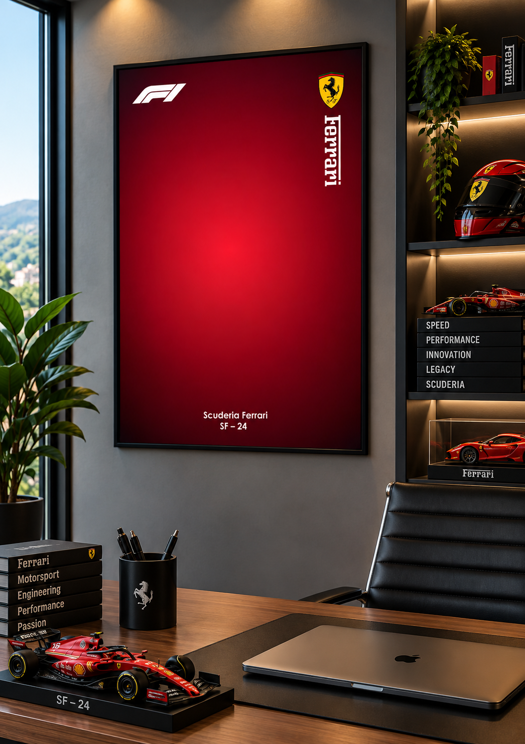 Ferrari SF-24 F1 Lego Technic Display Frame_0
