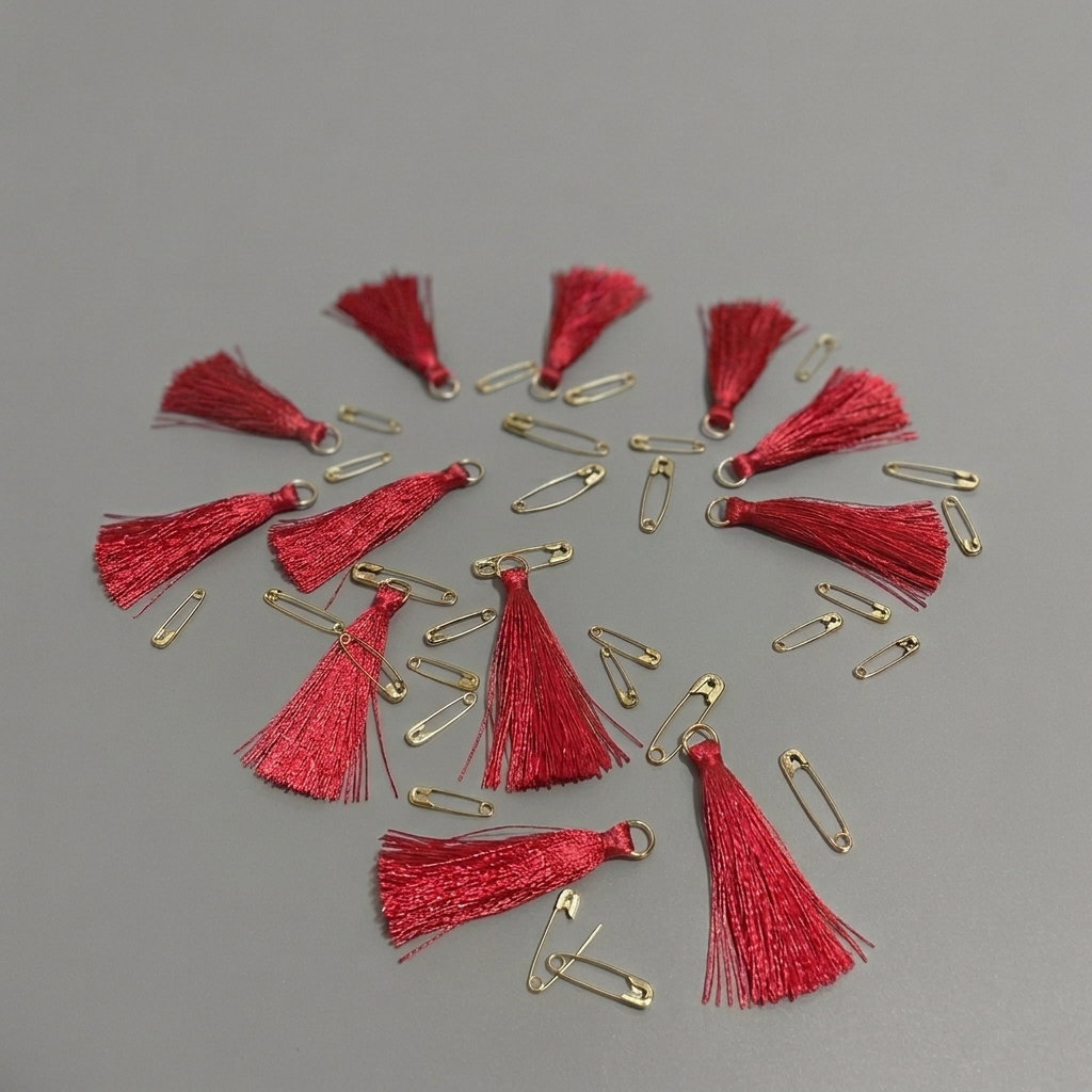 Kit de Borlas, Rojo_0