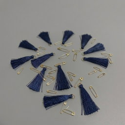 Kit de Borlas, Azul Marino