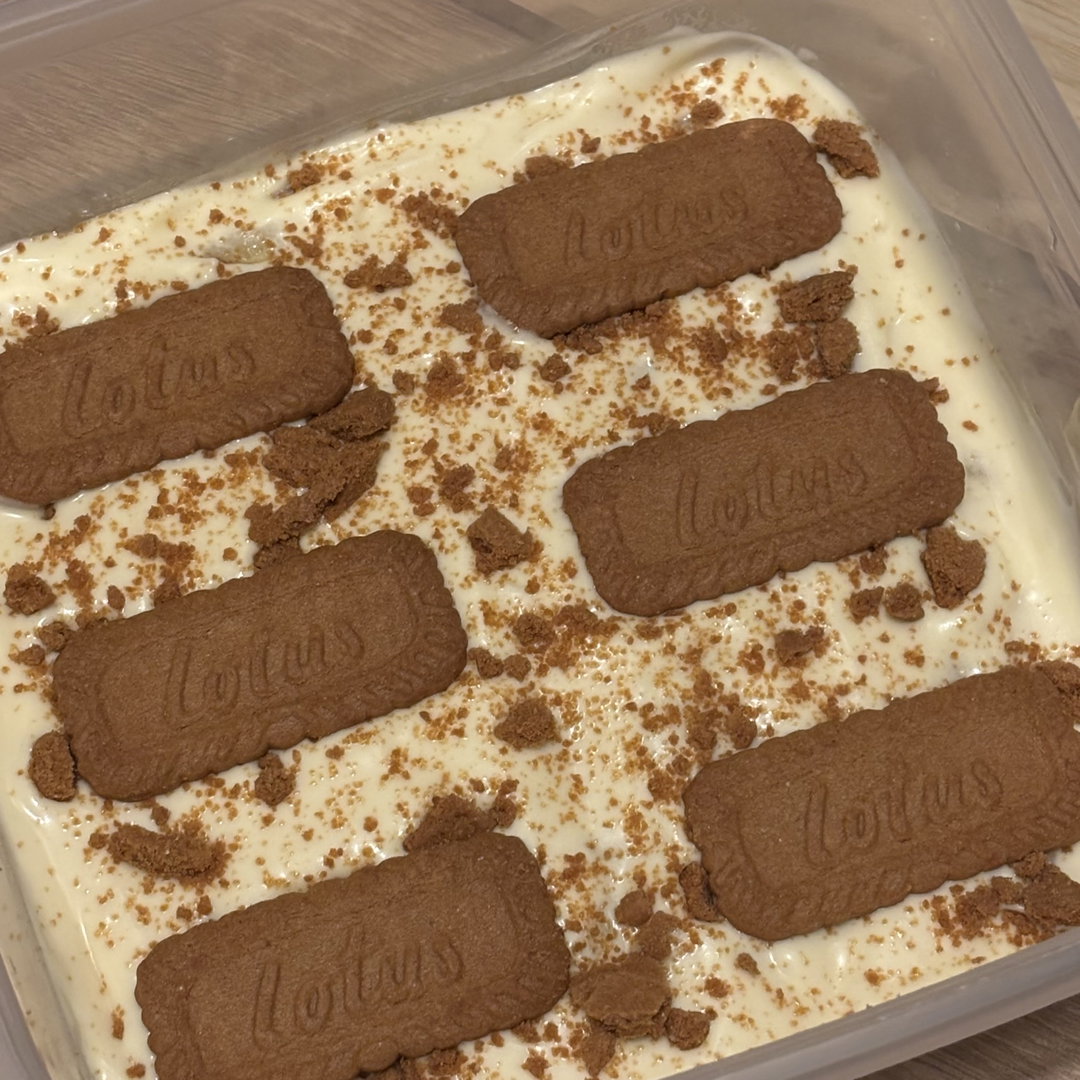Banana Biscoff Pudding