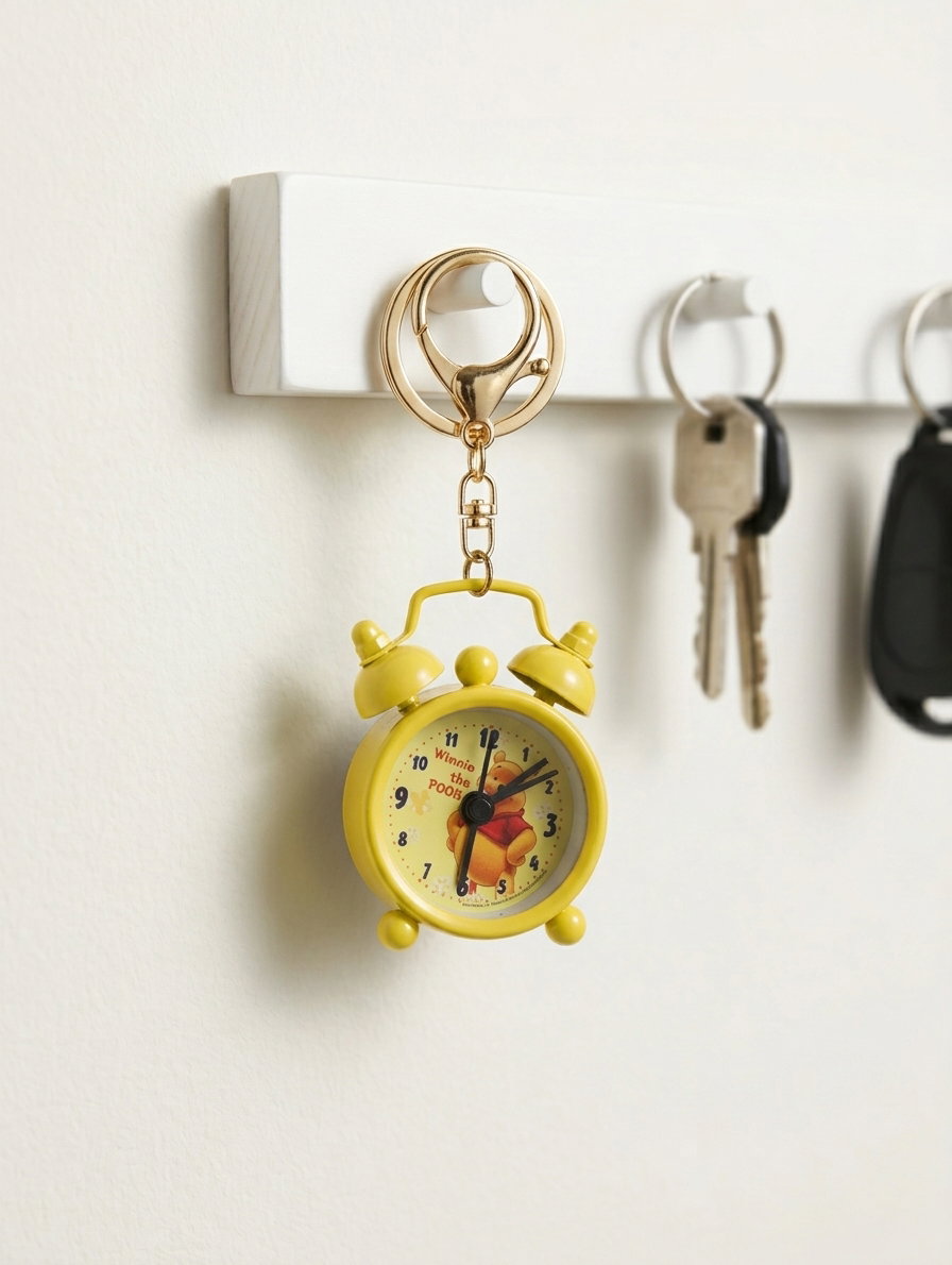 Kids Alarm Clock Mini – Cute Bunny Design Table Clock for Bedroom_2
