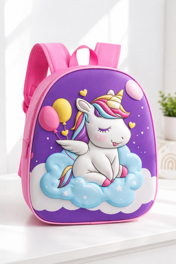 Purple Unicorn Kids Backpack