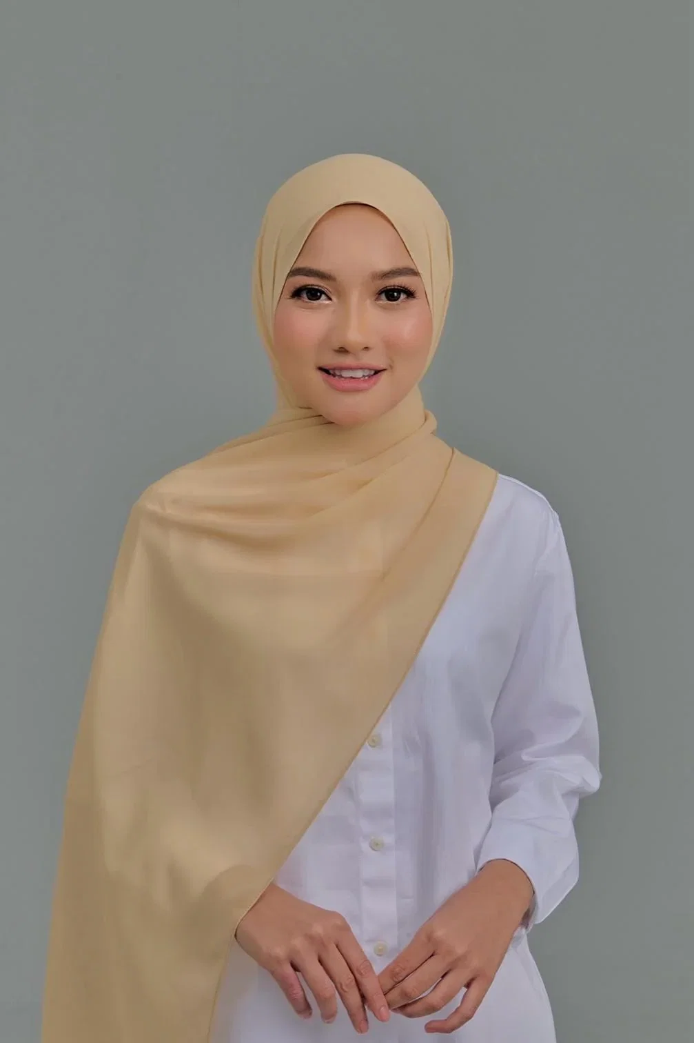 Everyday Basic Shawl (Caramel)
