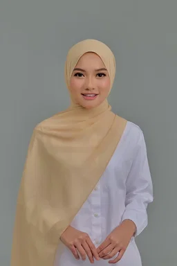 Everyday Basic Shawl (Caramel)