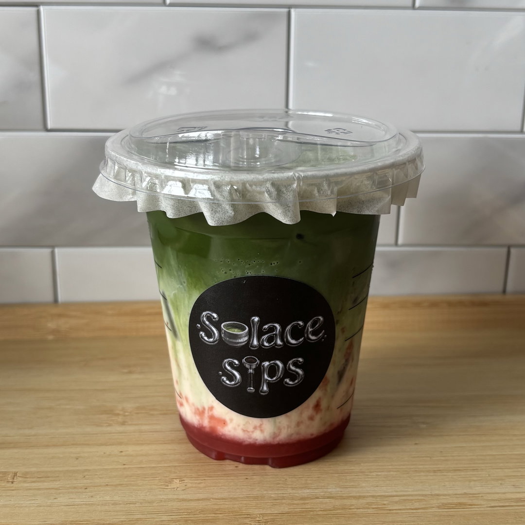 Strawberry Matcha Latte
