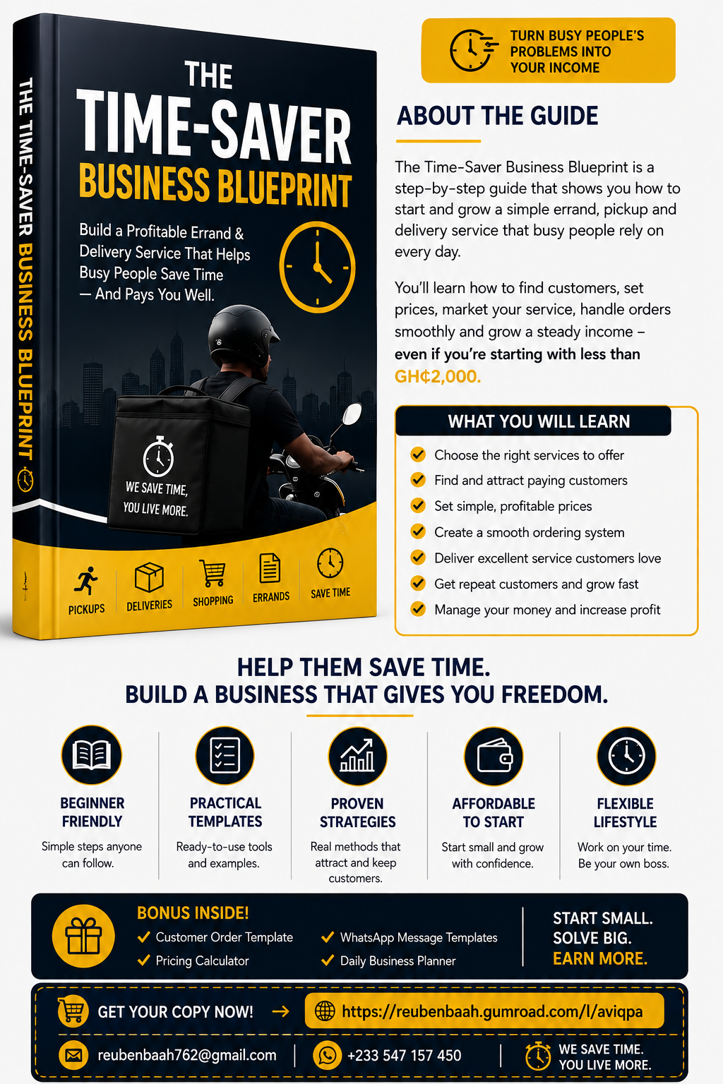 Time-Saver Business Blueprint 