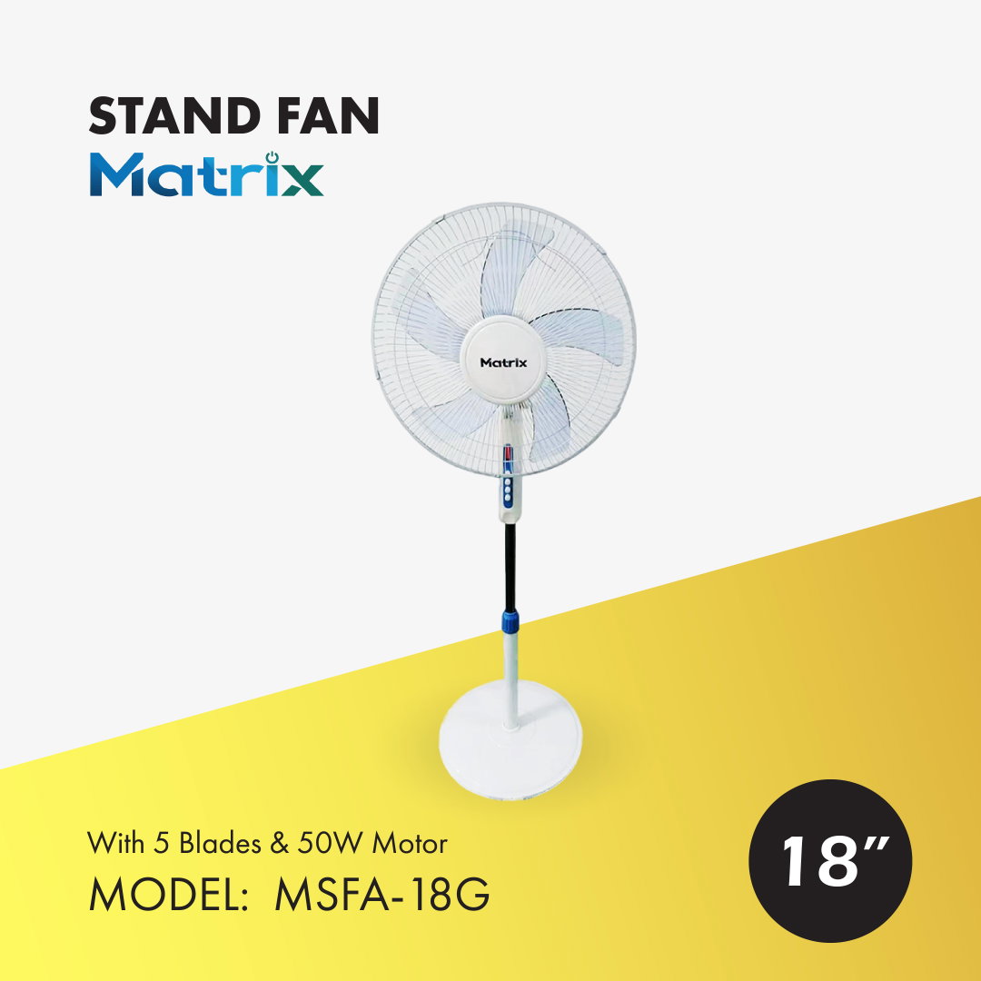 MATRIX STAND FAN 18" (MSFA-18G)