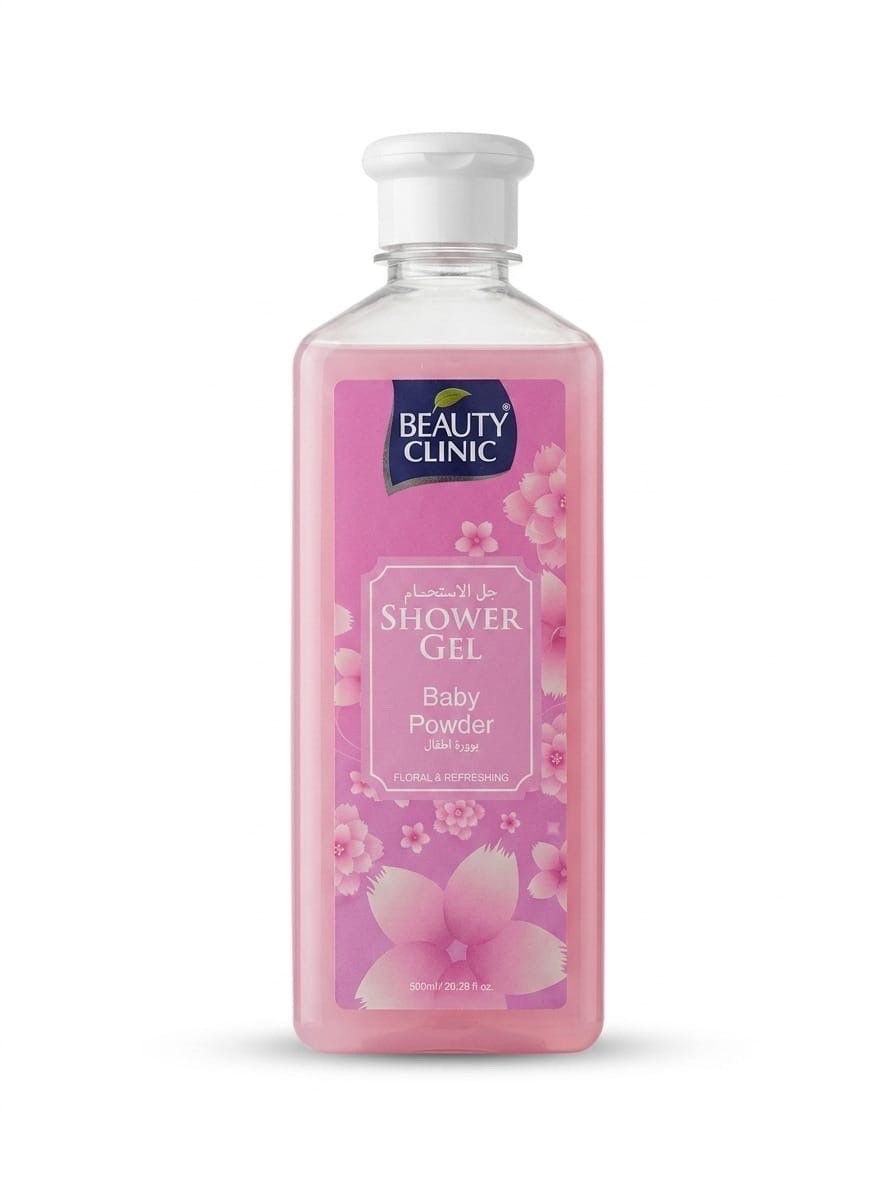 بيوتي كلنك جل إستحمام بودرة أطفال 600ml