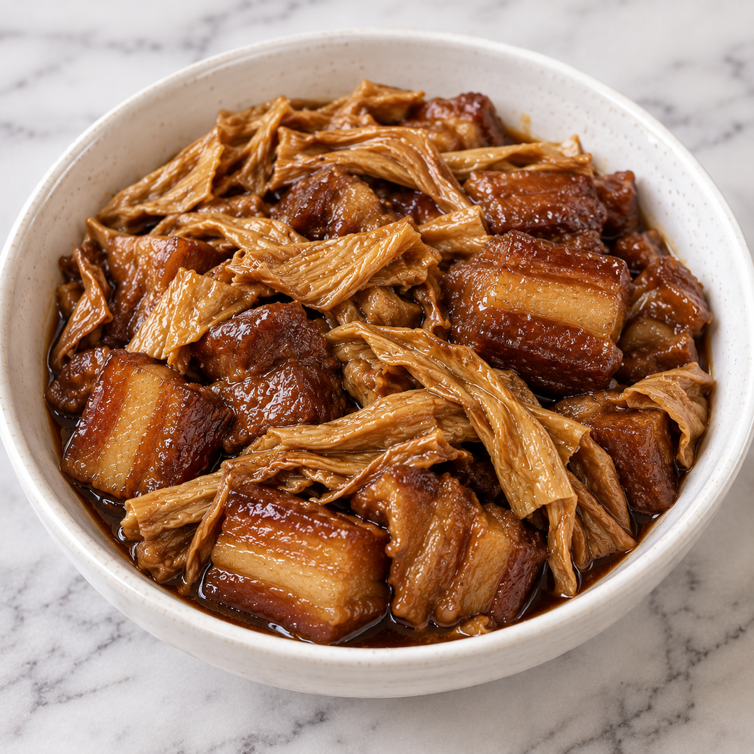 Wed - Braised Pork with Tau Kee