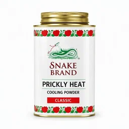 Snake Brand Prickly Heat Cooling Powder 140g