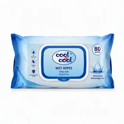Cool & Cool Wet Wipes 80s