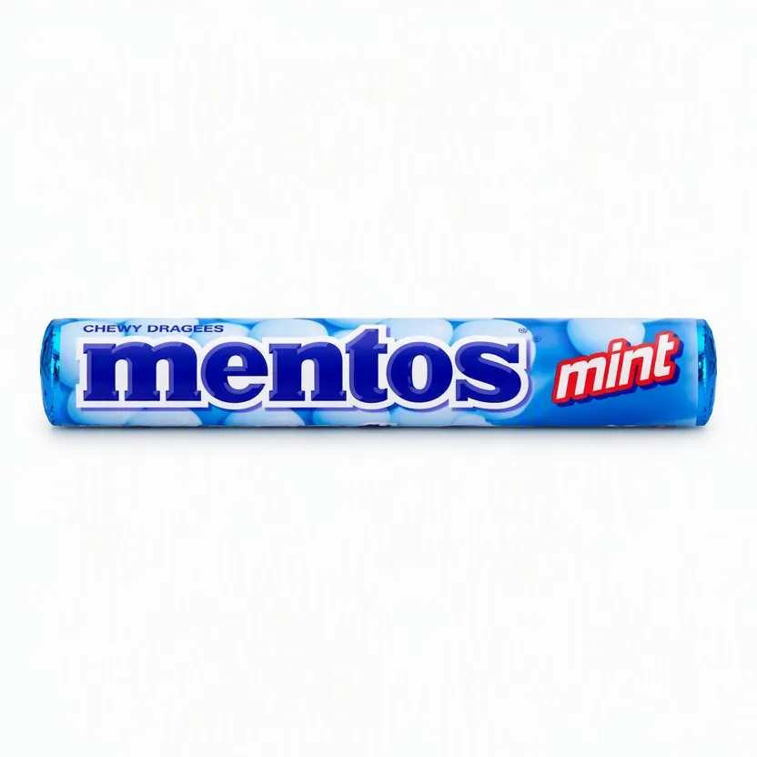 Mentos Mint Chewy Dragees 38g