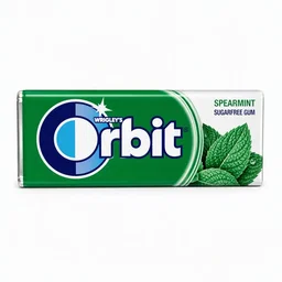 Orbit Spearmint Sugarfree Chewing Gum