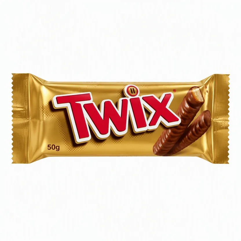 Twix Chocolate Bar 50g