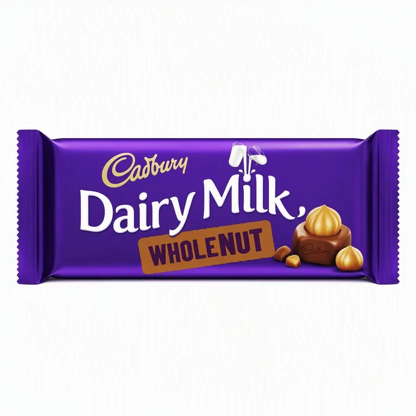 Cadbury Dairy Milk Whole Nut Chocolate Bar_0