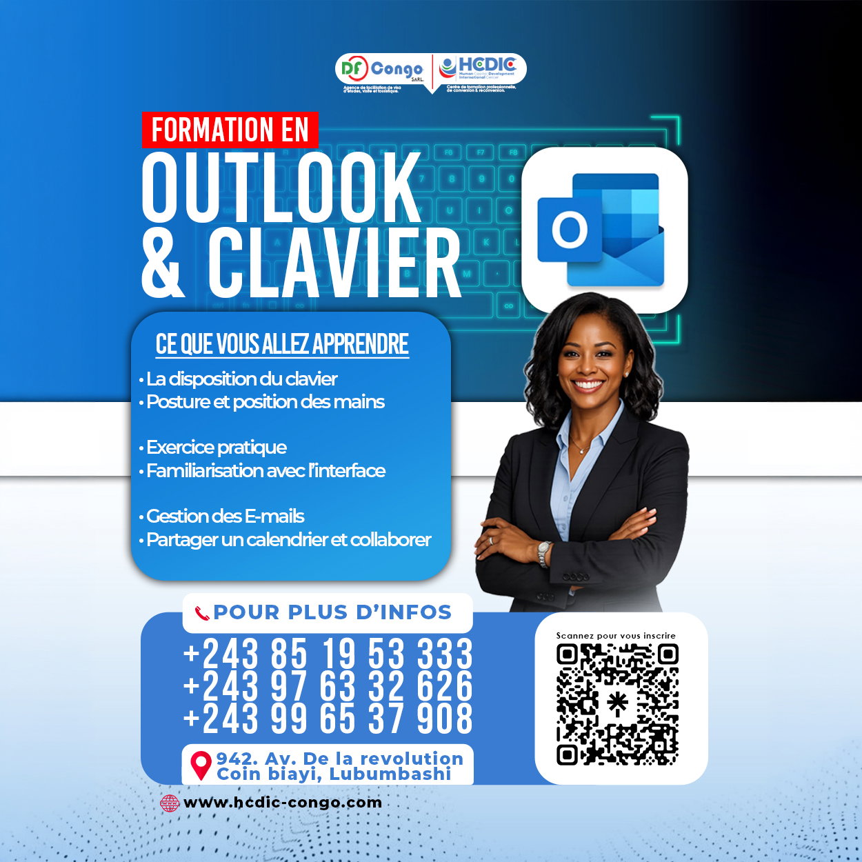 FORMATION OUTLOOK ET CLAVIER