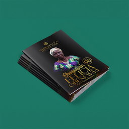 Funeral Program with 3D Effect