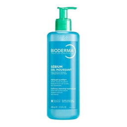 بايوديرما غسول جل رغوي للبشرة الدهنية 400ml