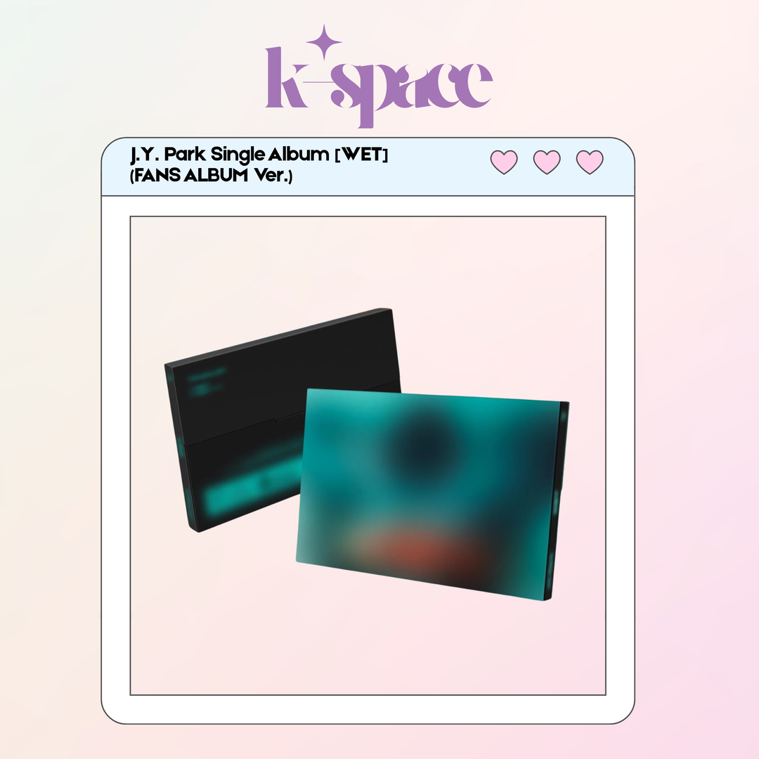 J.Y. Park Single Album [WET]  (FANS ALBUM Ver.)