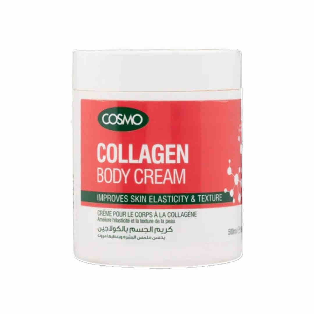 كوزمو كريم مرطب للجسم بالكولاجين  500 مل  COSMO Collagen Body Cream