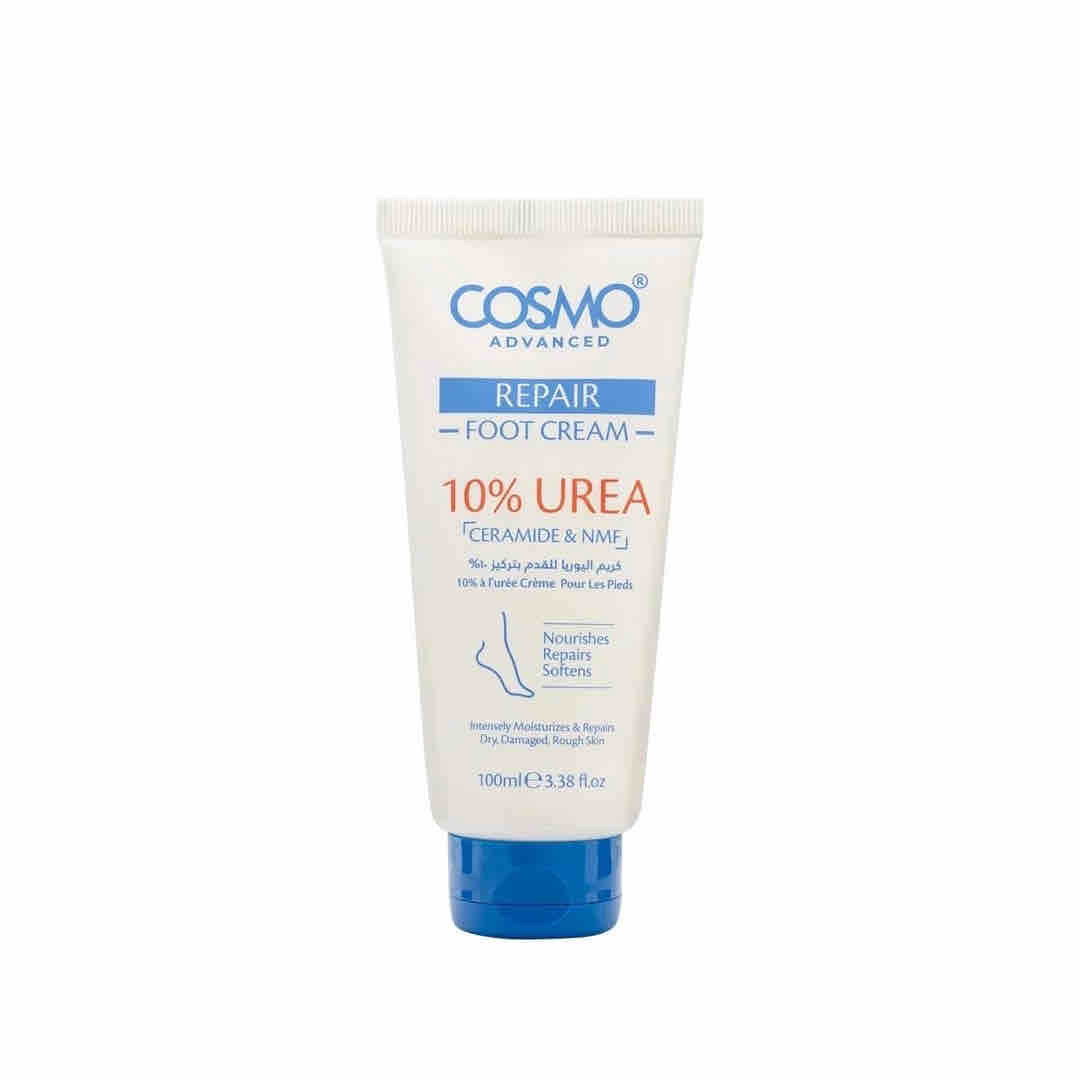 كوزمو كريم القدمين المرمم 10% يوريا - 100 مل COSMO REPAIR FOOT CREAM 10% UREA