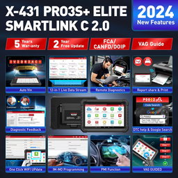 Launch x431 pro3S+ Elite car diagnostic tool