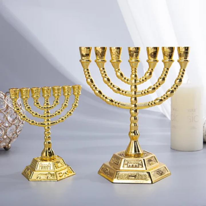 Chandelier menorah 7branches _0