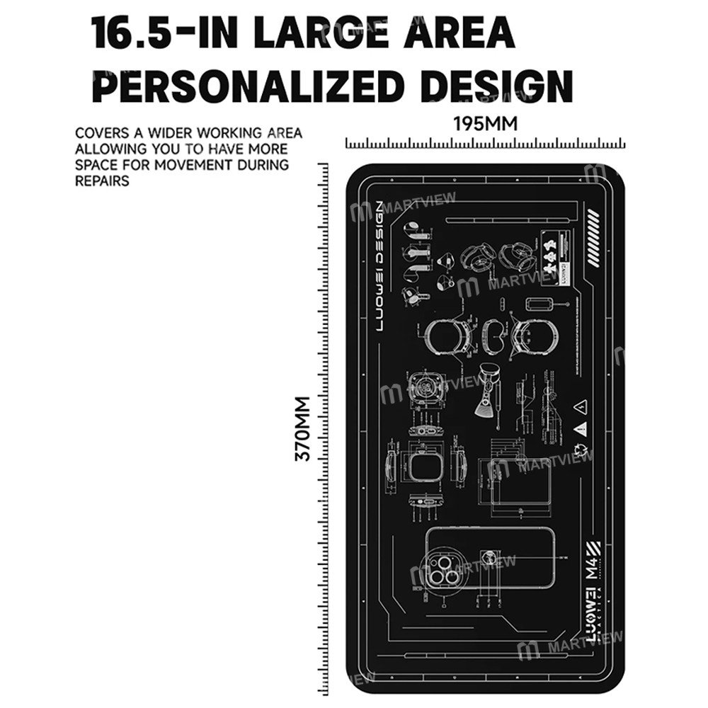 SILICONE PAD LUOWEI LW-M4