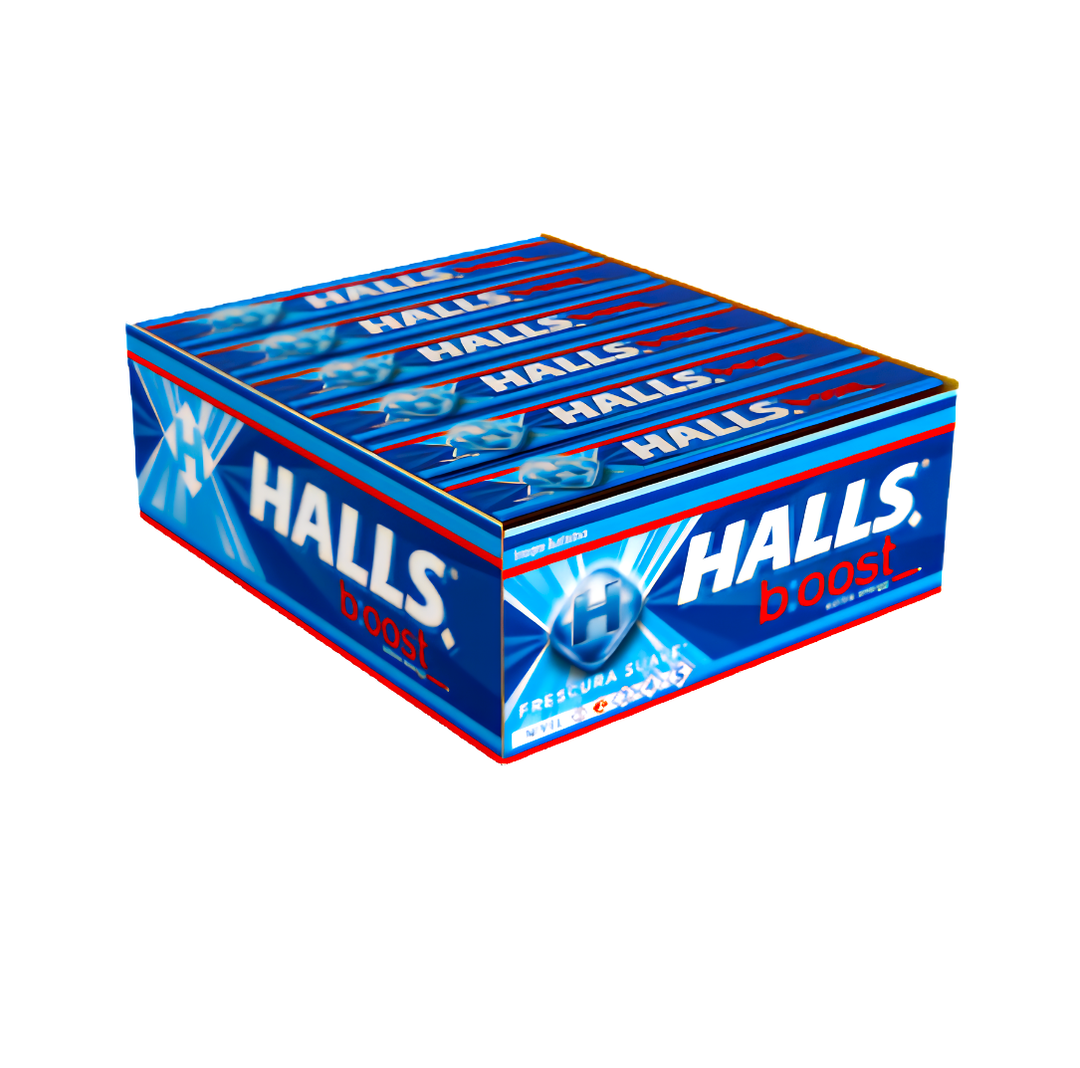 HALLS BOOST DISP C/12 PZS