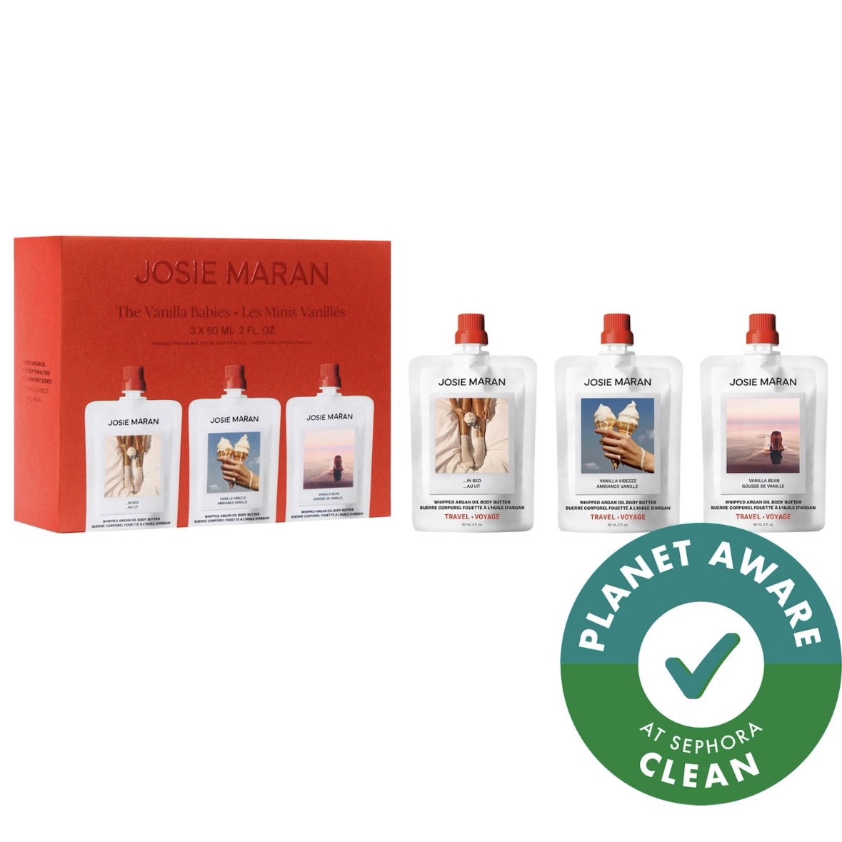[Pre-order] Josie Maran The Vanilla Babies Hydration Set_0