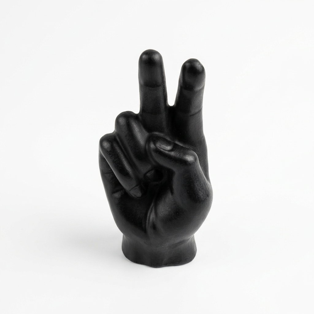 Peace Biggie Candle