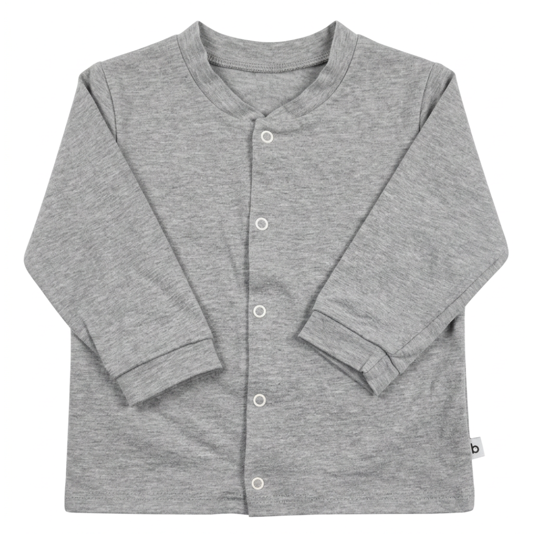 Bundlee Baby |Long Sleeve Top |Grey