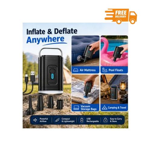 Rechargeable, Portable Air pump /inflator_1