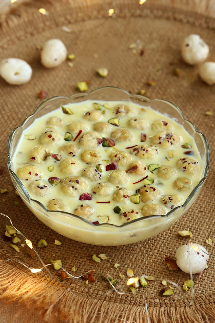 Makhana pudding 🍮