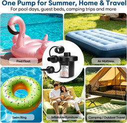 Electric Air Pump for Inflatable Bed Airbed/sofa