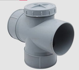 Pvc door tee 4inch