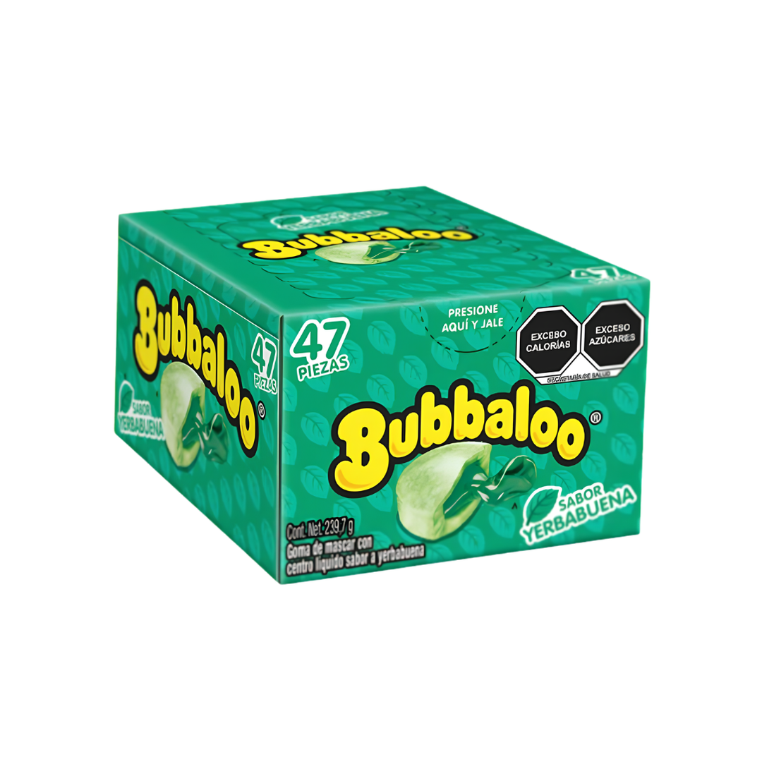 BUBBALOO YERBABUENA DISP C/47 PZS