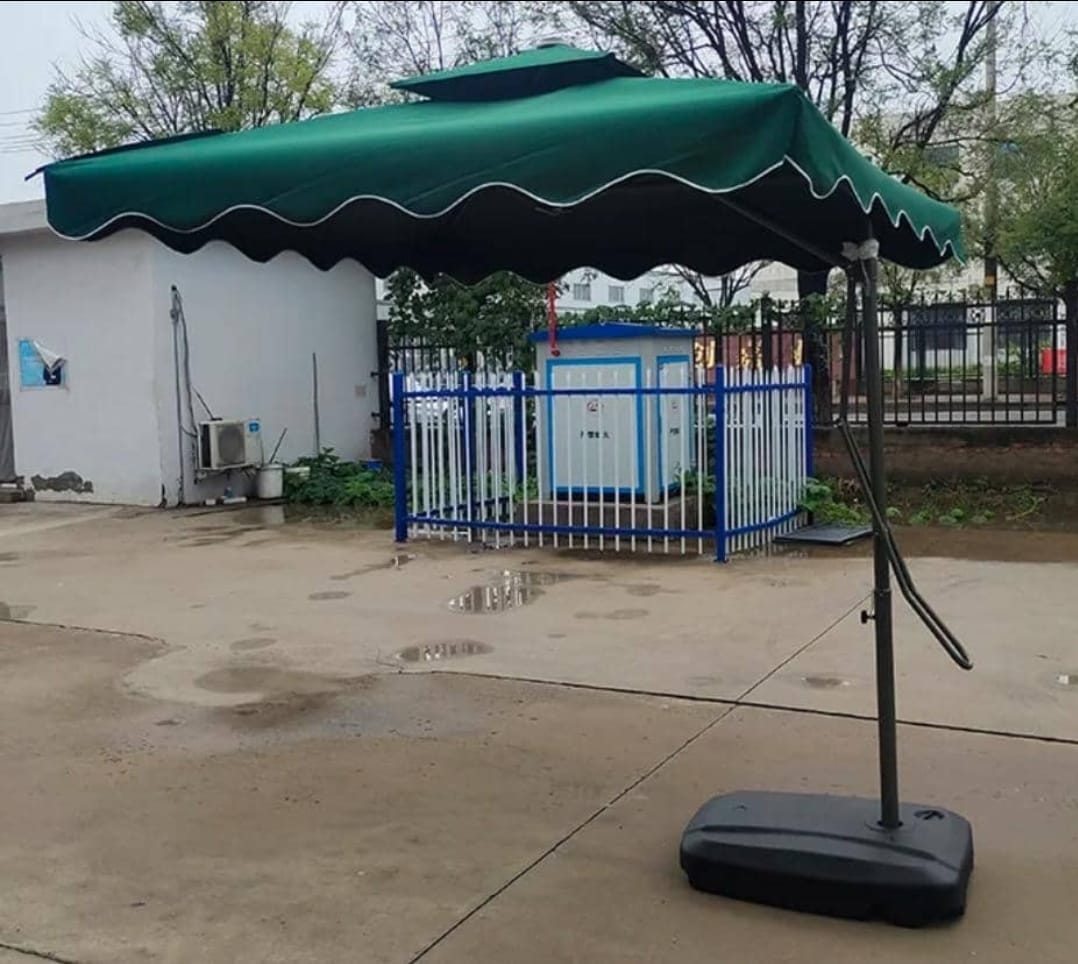 Adjustable Canva Umbrella 2.5m(Stand & Base) 
