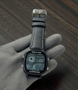 Casio World Time digital wristwatch